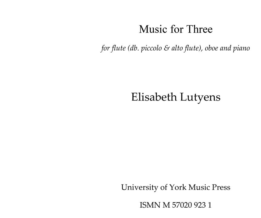 Music for Three